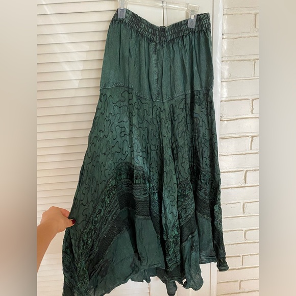 COPY - Victoria Secret medium green skirt - Picture 3 of 4